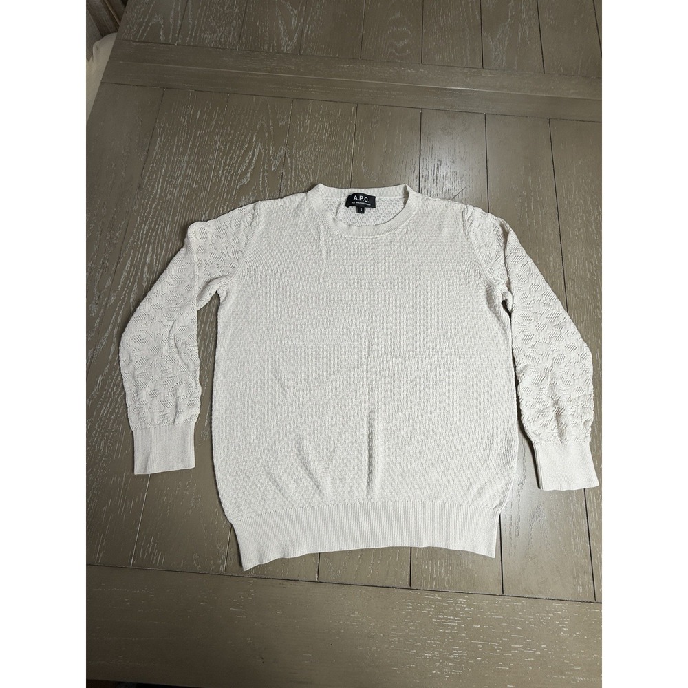A.P.C Rue Madam Paris Sweater Womens Small Minimalist Quiet‎ Luxury